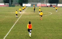 Benevento, allenamento vs l&#039;Avellino
