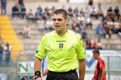 Simone Sozza è l&#039;arbitro di Frosinone-Benevento