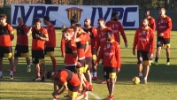 Benevento, allenamento del 26 aprile: Djuricic ancora a parte