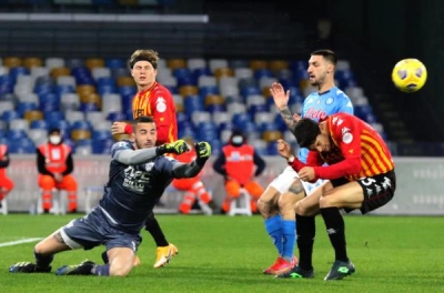 A Napoli due polpette amare per il Benevento: finisce 2-0